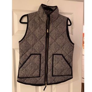 J Crew herringbone Vest